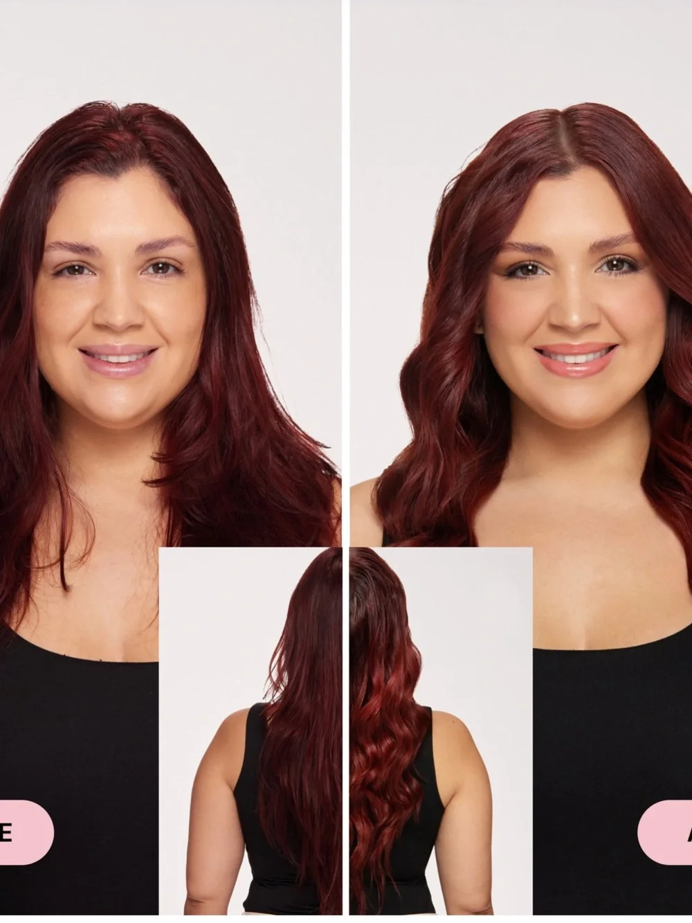 Lange Pink Curling Iron with Rose Gold Barrel